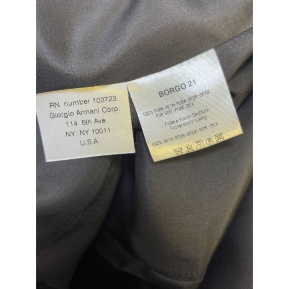 Giorgio Armani Silk Jacquard Blazer 6\38 - Picture 6 of 6